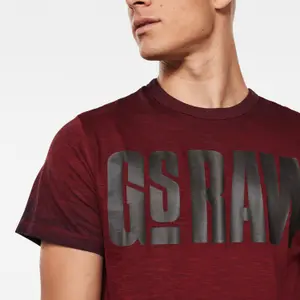 Dubbel geverfd logo T-shirt G-Star image-4