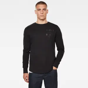 Grafisch T-shirt met logo G-Star image-1