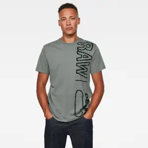 Logo T-shirt vertical G-Star RAW image-1