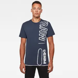 Logo T-shirt vertical G-Star RAW image-1