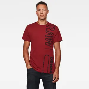 Logo T-shirt vertical G-Star RAW image-1