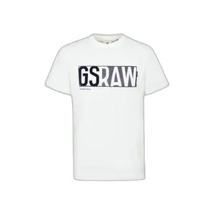 Denim logo T-shirt G-Star GS RAW image-0