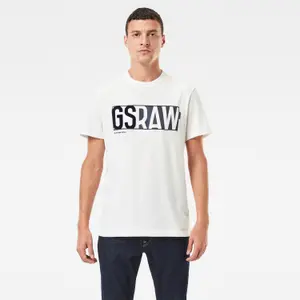 Denim logo T-shirt G-Star GS RAW image-1