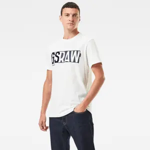Denim logo T-shirt G-Star GS RAW image-2
