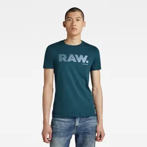 T-Shirt mit angepasstem Logo G-Star 3D RAW image-1