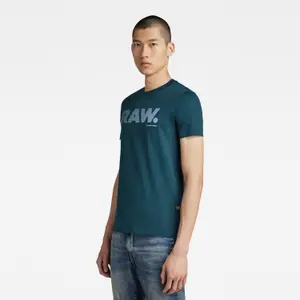 T-Shirt mit angepasstem Logo G-Star 3D RAW image-3