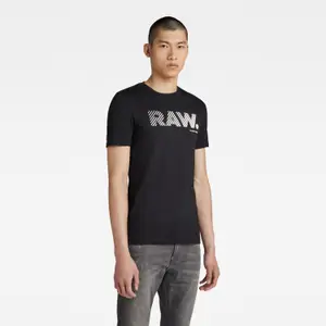 T-Shirt mit angepasstem Logo G-Star 3D RAW image-2