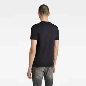 T-Shirt mit angepasstem Logo G-Star 3D RAW image-3