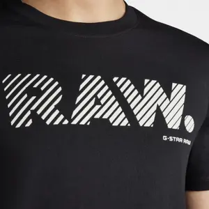 T-Shirt mit angepasstem Logo G-Star 3D RAW image-4