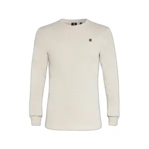 Eng anliegendes, geripptes T-Shirt mit aufgesetzten Kanten G-Star image-0