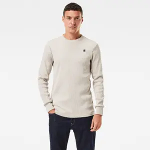 Eng anliegendes, geripptes T-Shirt mit aufgesetzten Kanten G-Star image-1