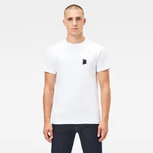 T-shirt med logo og lomme G-Star Utility image-1