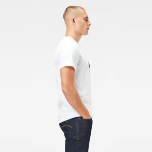 T-shirt med logo og lomme G-Star Utility image-3