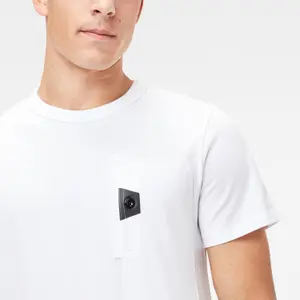 T-shirt med logo og lomme G-Star Utility image-4