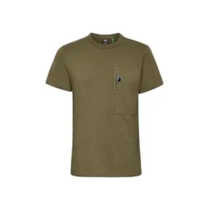 T-shirt met logo en zak G-Star Utility image-0