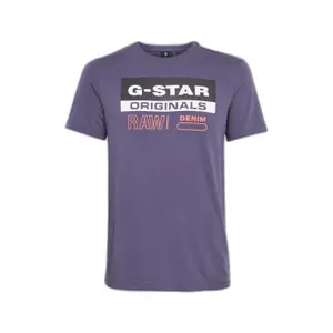 Slank logo T-shirt van het label G-Star Originals image-0