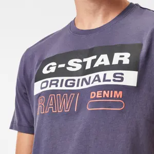 Slank logo T-shirt van het label G-Star Originals image-4