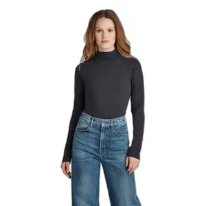 Pull slim côtelée col montant femme G-Star image-0