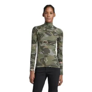 T-shirt slim femme G-Star Lecite ao Turtle image-1
