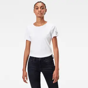 T-shirt slank topje c vrouw G-Star Mysid image-1