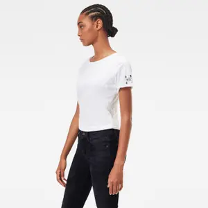 T-shirt slank topje c vrouw G-Star Mysid image-3