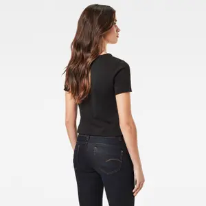 T-shirt slim femme G-Star Mysid Optic image-3