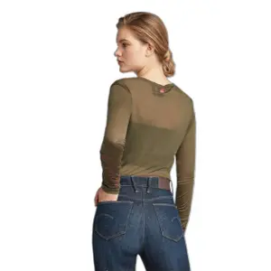 T-shirt slim graphique transparent femme G-Star image-1