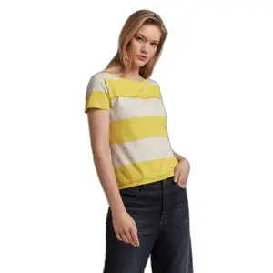 T-shirt slim à rayures larges femme G-Star image-0