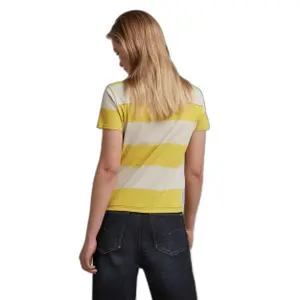 T-shirt slim à rayures larges femme G-Star image-1