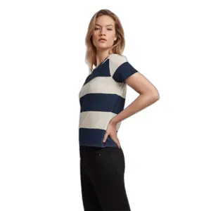 T-shirt slim à rayures larges femme G-Star image-0