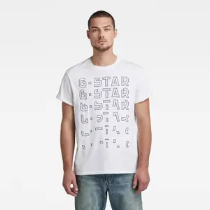 T-shirt G-Star Lash Embro Gradient Graphic image-1