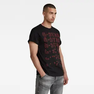 T-Shirt G-Star Embro Gradient Graphic Lash image-3