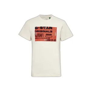 T-Shirt G-Star Flock Badge Graphic image-0