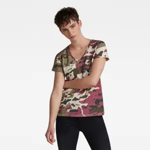 T-Shirt Frau G-Star Allover Camo Print image-1