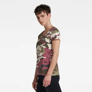 T-Shirt Frau G-Star Allover Camo Print image-3
