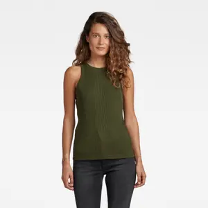 Geripptes Tanktop Frau G-Star Engineered image-2