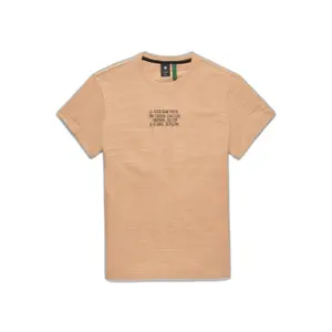 Grafisch T-shirt met tekst op de borst G-Star image-0