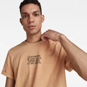 Grafisch T-shirt met tekst op de borst G-Star image-4