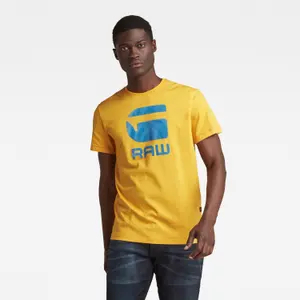 Gevlekt hamburger logo T-shirt G-Star image-1