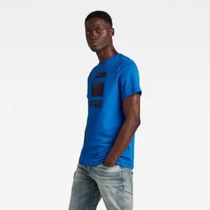 Gevlekt hamburger logo T-shirt G-Star image-3