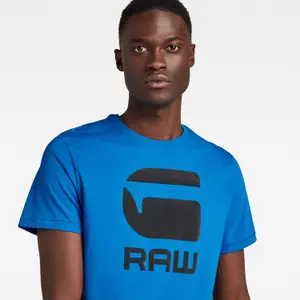 Gevlekt hamburger logo T-shirt G-Star image-5
