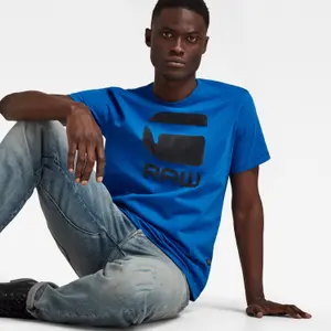 Gevlekt hamburger logo T-shirt G-Star image-4