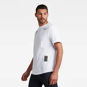 Locker sitzendes T-Shirt mit mehrfachem Druck auf dem Rücken G-Star C&S image-3