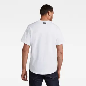 Locker sitzendes T-Shirt mit mehrfachem Druck auf dem Rücken G-Star C&S image-2