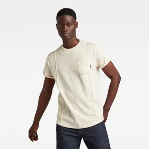 Grafisk T-shirt med baglomme G-Star Lash image-1