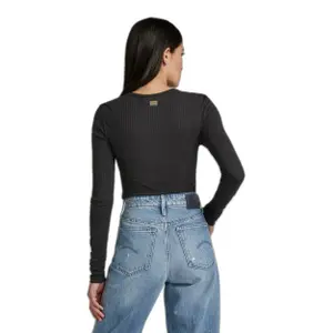T-shirt slim côtelée femme G-Star image-1