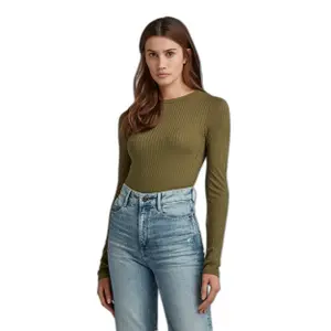 T-shirt slim côtelée femme G-Star image-0