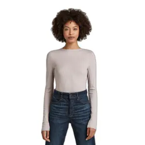 T-shirt slim côtelée femme G-Star image-0