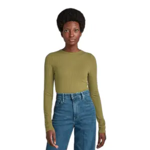 T-shirt slim côtelée femme G-Star image-0