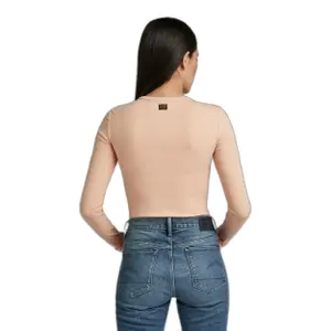 T-shirt slim côtelée femme G-Star image-1